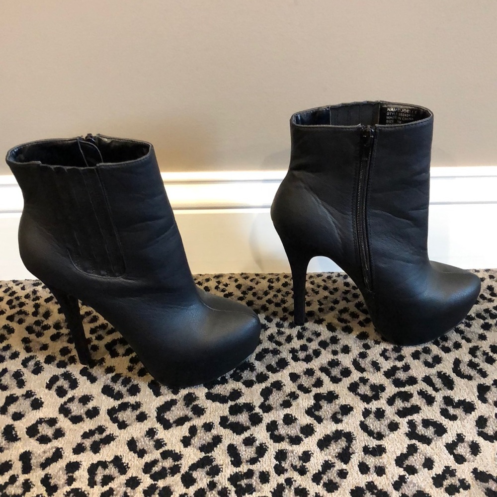 Platform booties